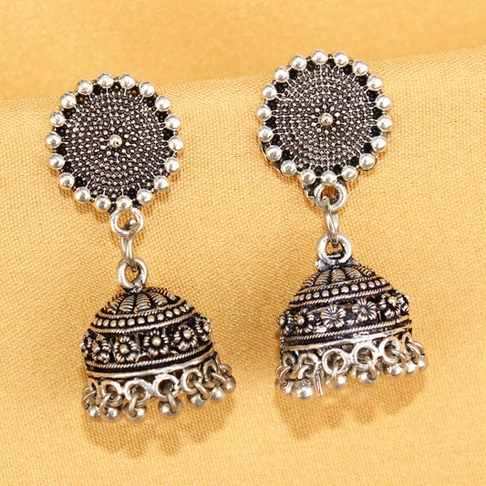 Imeora  Stud With Jhumki Drop