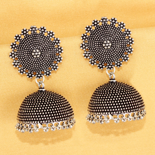 Imeora  Stud With Big Jhumka