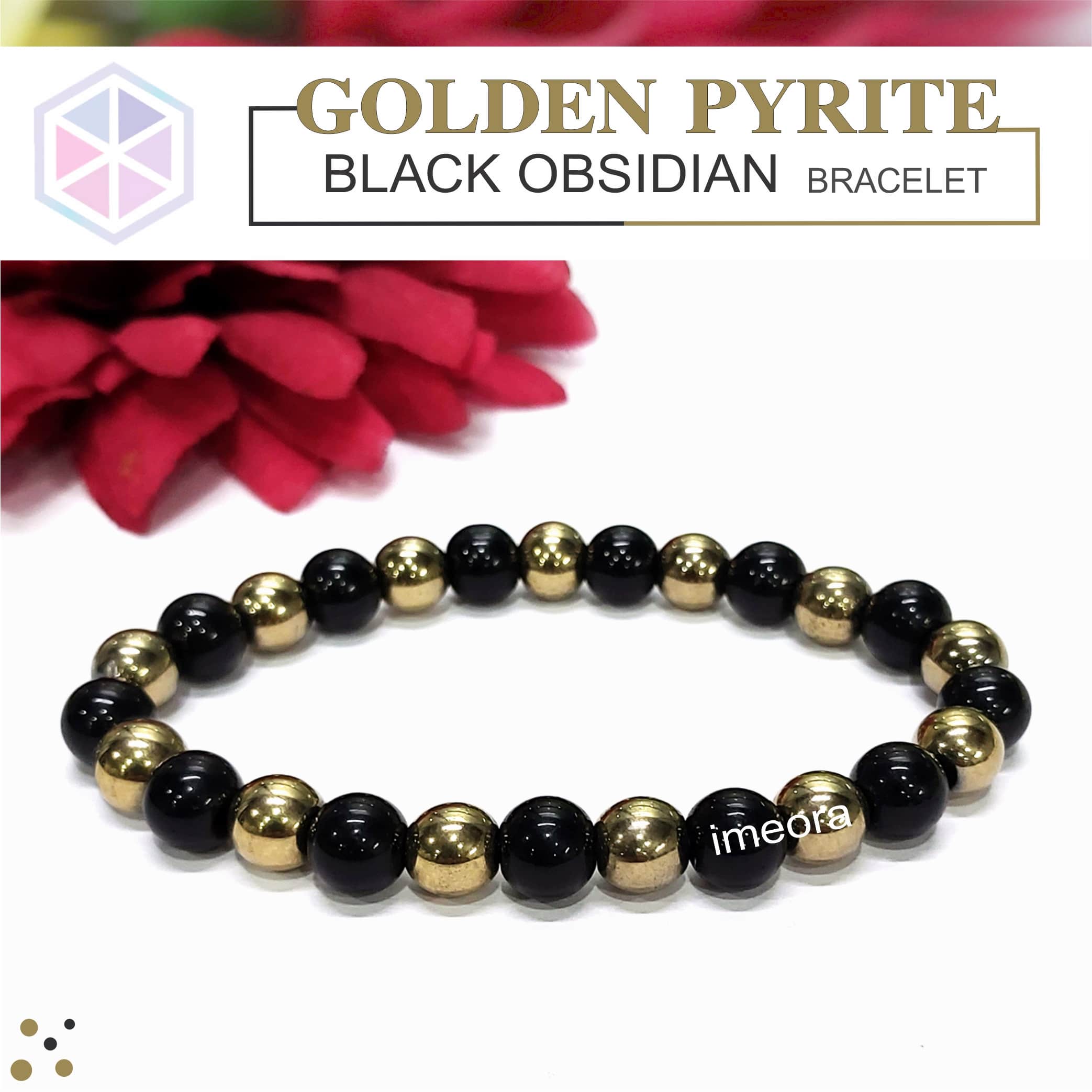 Golden Obsidian Oval Faceted Bracelet - Pandit.com