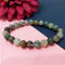 Certified Green Brown Agate 8mm Natural Stone Bracelet