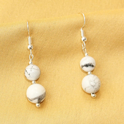 Imeora Knotted Howlite Calming Stone And Pink Tiger Eye Natural Stone