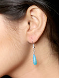 Imeora Multi Blue Drop Shape Earrings