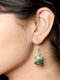 Imeora Multi Green Earrings
