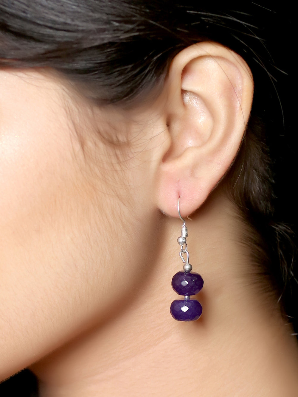 Imeora Purple Quartz Earrings