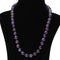 Imeora Hand Knotted 10mm Amethyst Stone Necklace