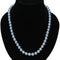 Light Blue Pearl Necklace