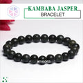 Certified Kambaba Jasper 8mm Natural Stone Bracelet
