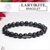 Certified Larvikite 8mm Natural Stone Bracelet