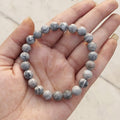 Certified Map Stone 8mm Natural Stone Bracelet