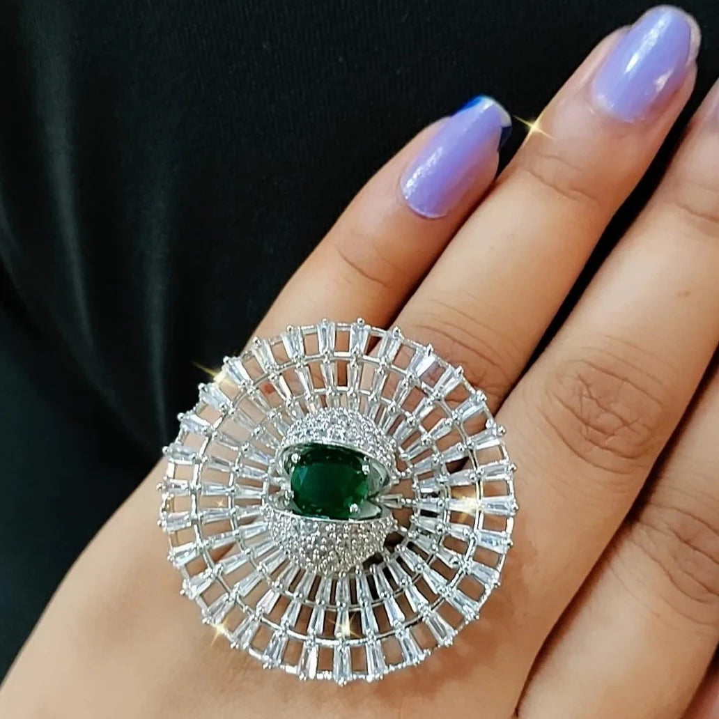 Nevaeh Cocktail Adjustable Ring