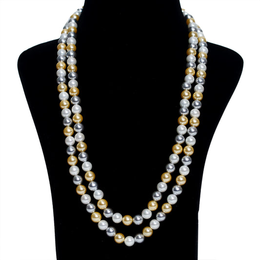 Multicolor Pearl Necklace