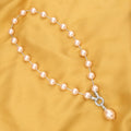 Imeora Stylish Cream Shell Pearl Necklace With Shell Pearl Pendant