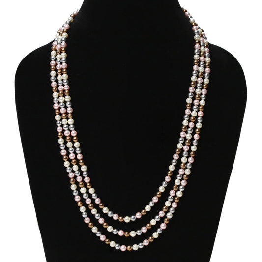 Multicolor Pearl Necklace