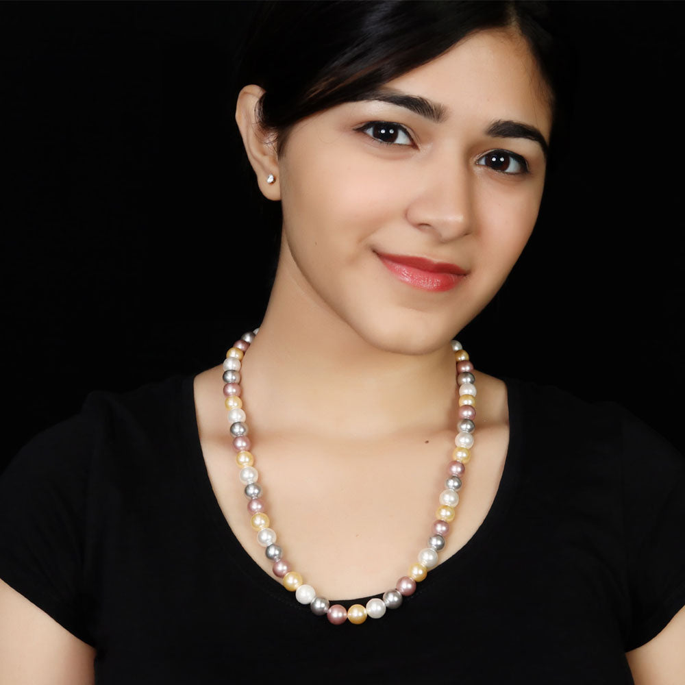 Multicolor Pearl Necklace