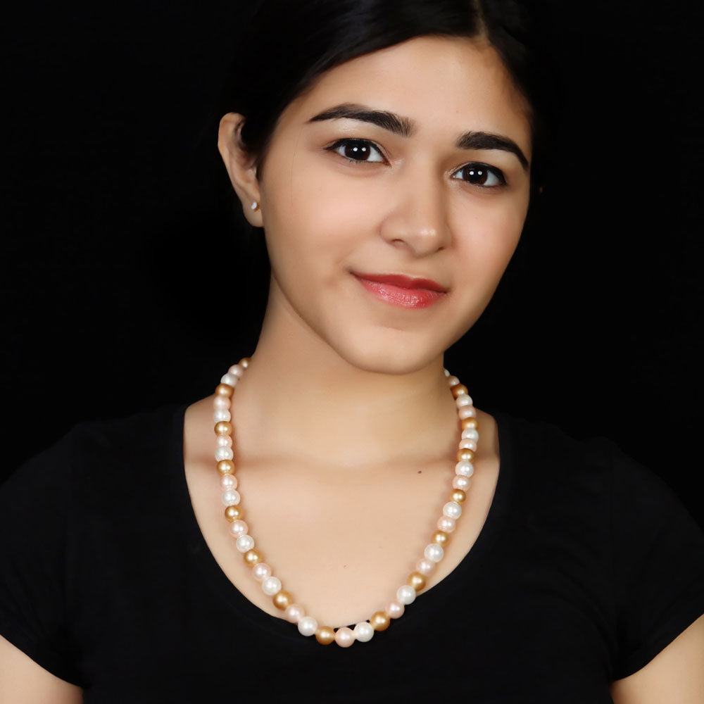 Multicolor Pearl Necklace