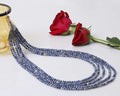 Imeora Exclusive Five Layer Sodalite 4mm Natural Stone Necklace