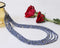 Imeora Exclusive Five Layer Sodalite 4mm Natural Stone Necklace