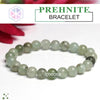 Certified Prehnite 8mm Natural Stone Bracelet