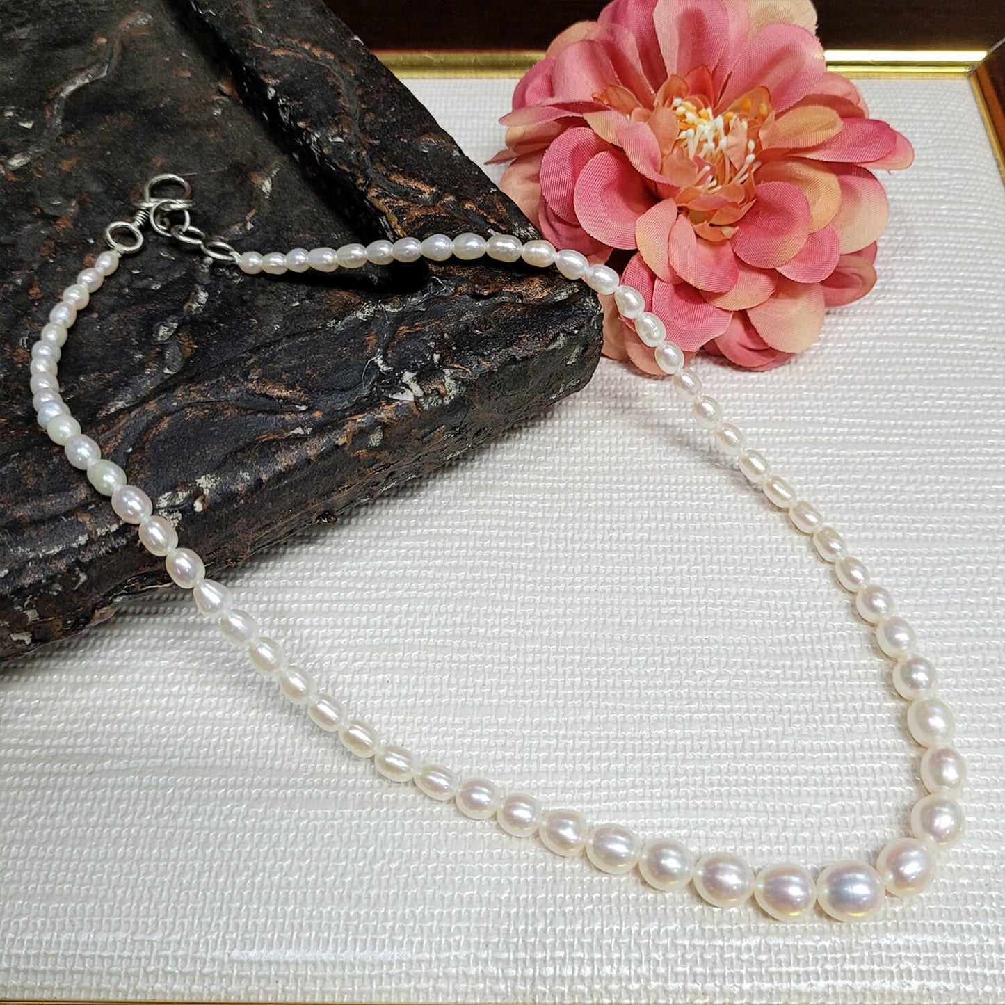 Finley Graduation Fresh Water Pearl Necklace