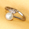 Imeora Real Pearl Adjustable Ring