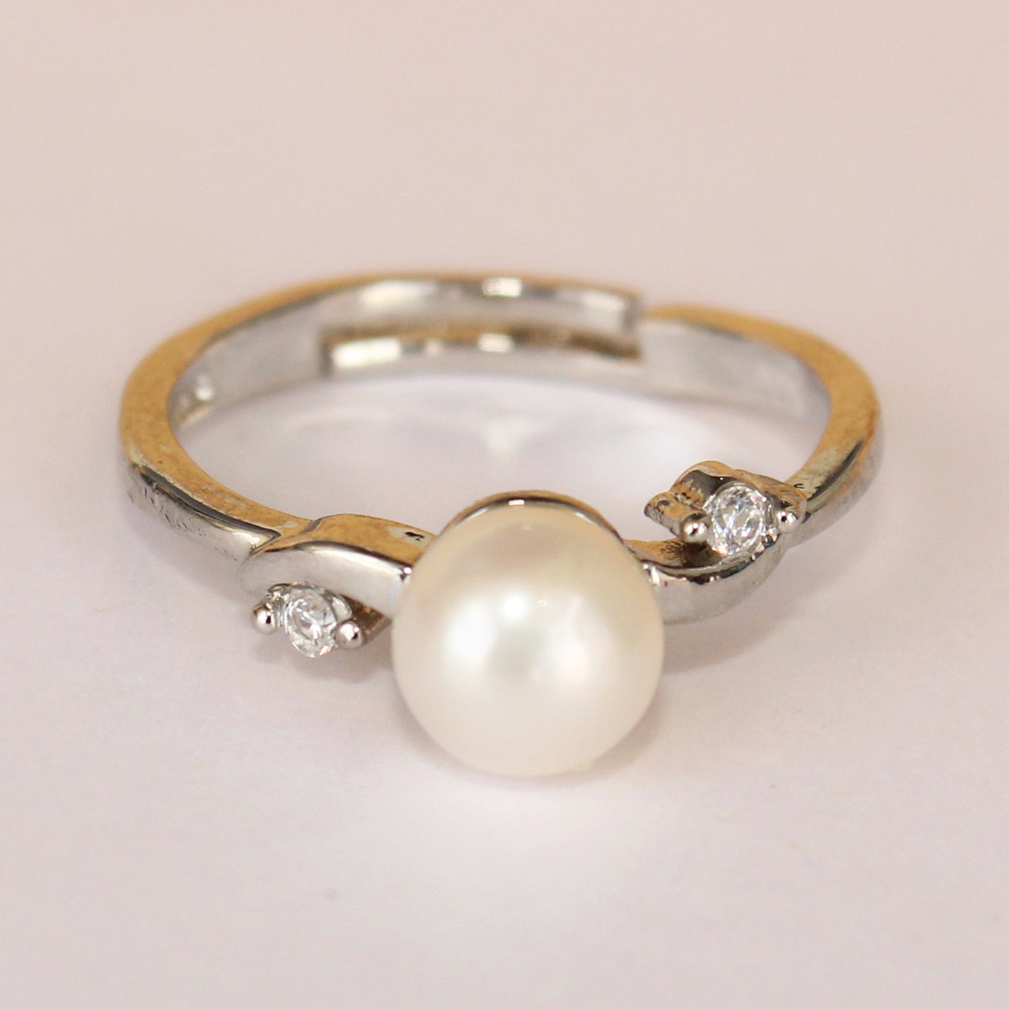 Imeora Real Pearl Adjustable Ring