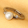 Imeora Real Pearl Adjustable Ring