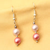 Imeora Dual Tone Pink 8mm Shell Pearl Earrings
