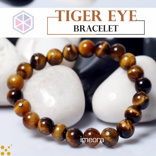 Tigers Eye Hematite and Steel Bracelet  JOF00492040  Fossil