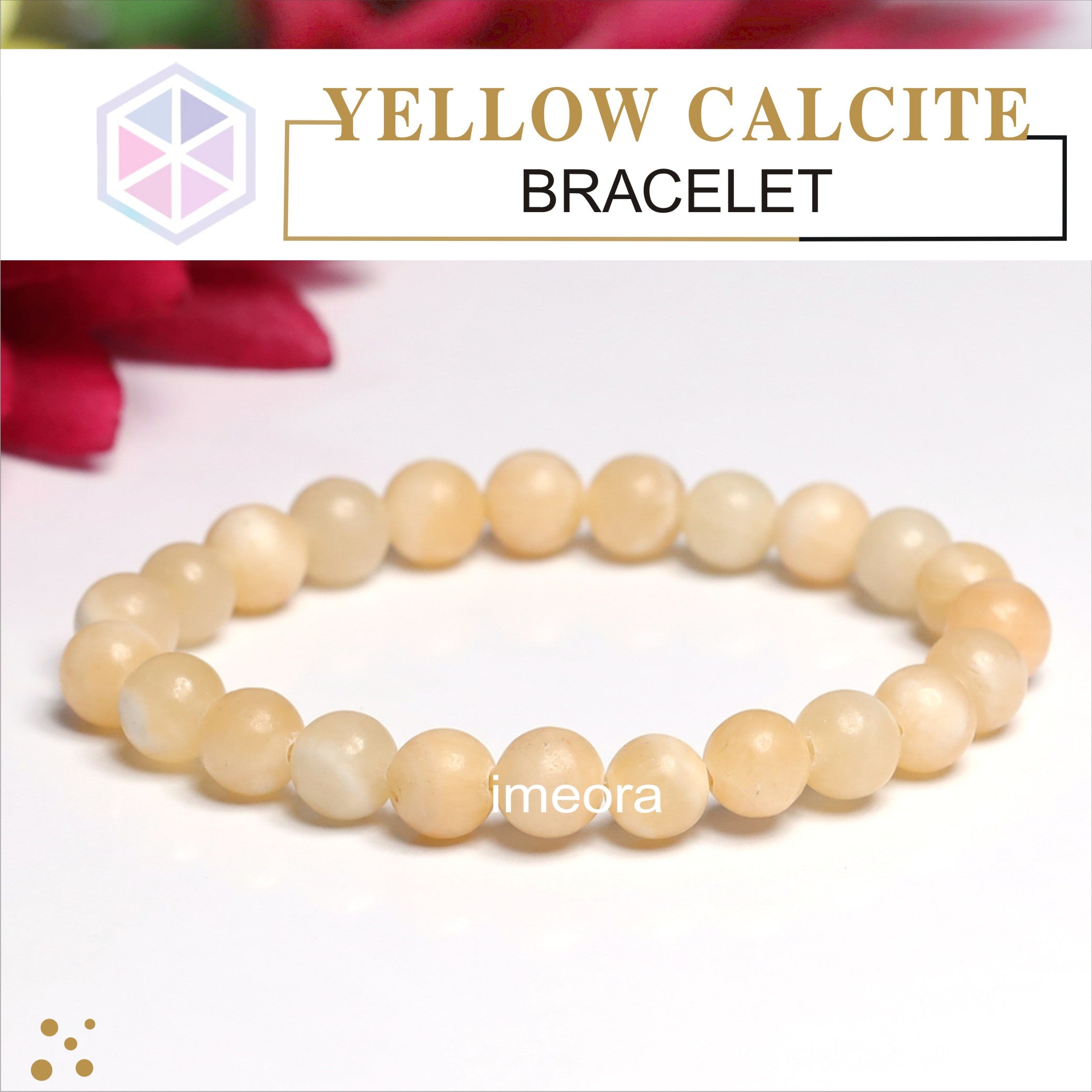 Yellow deals calcite bracelet