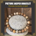 Certified Picture Jasper 8mm Bracelet