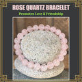 Certified Rose Quartz 8mm Bracelet