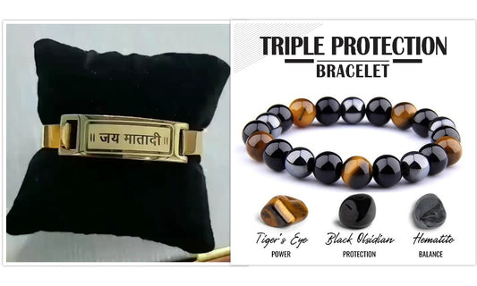 Jai Mata Di and Triple Protection Bracelet