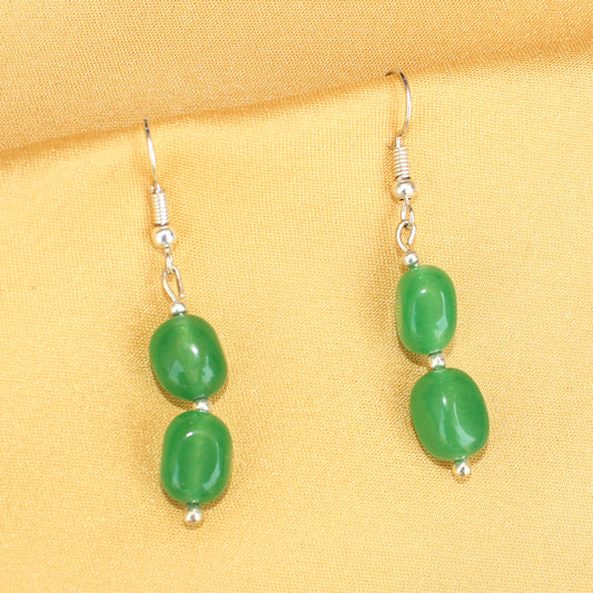 Imeora Green Quartz Earrings