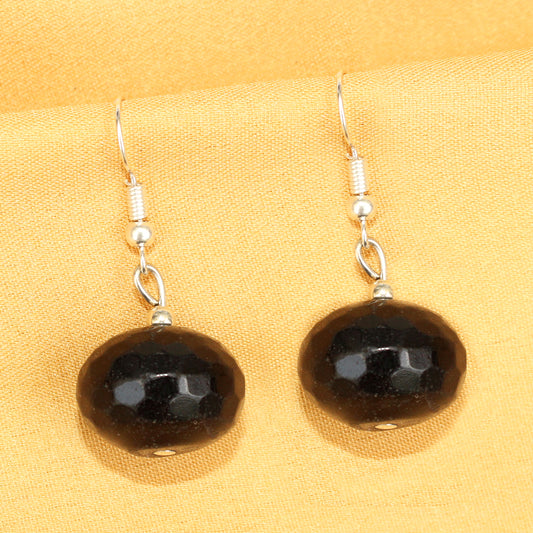 Imeora Black Quartz Earrings