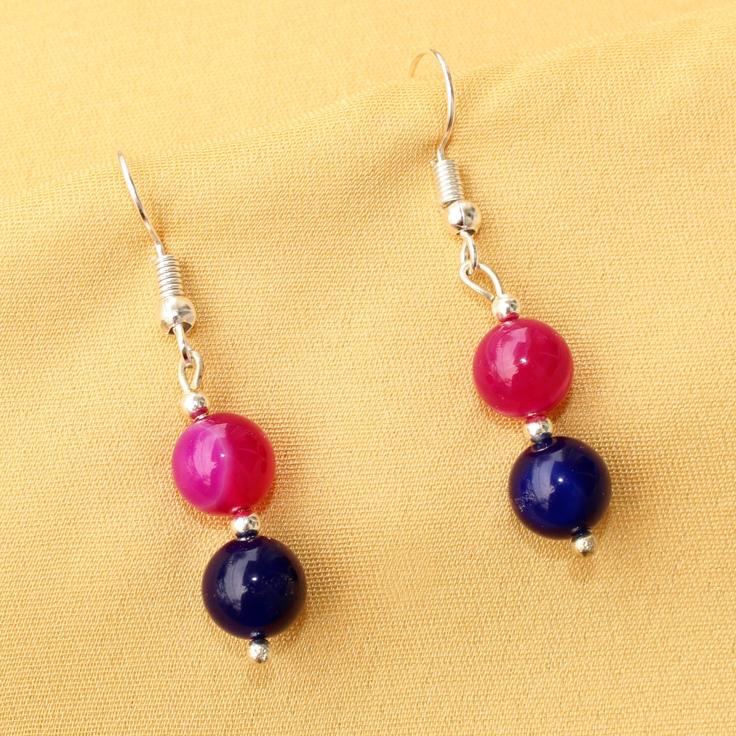 Multicolor Agate Earring