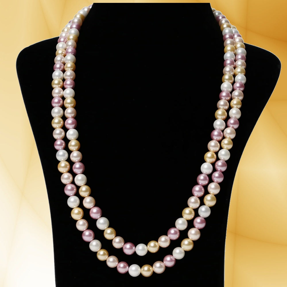 Multicolor Pearl Necklace