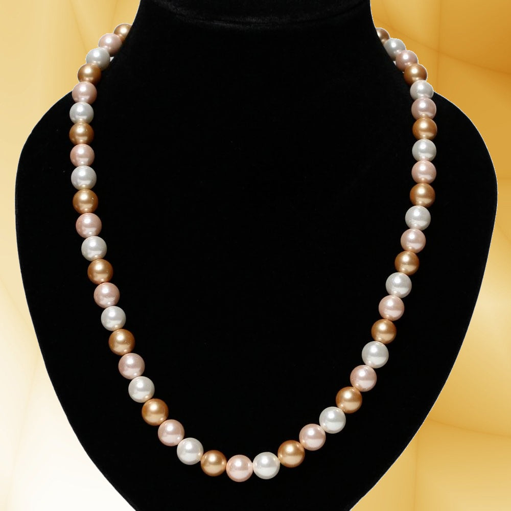 Multicolor Pearl Necklace