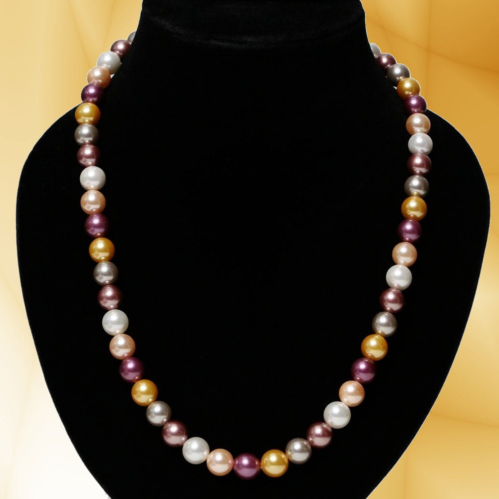 Multicolor Pearl Necklace