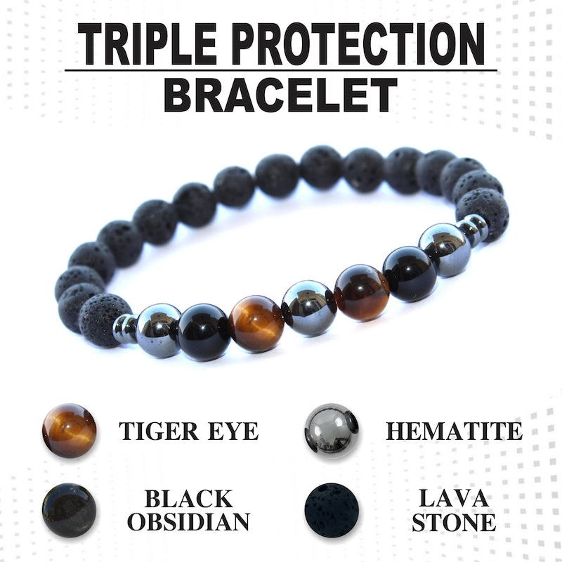 Black Lava 7 Chakra Bracelet Real Stone Crystals Gemstones Healing Bracelet  With Braided Rope For Women Men 8mm Beads  Fruugo IN